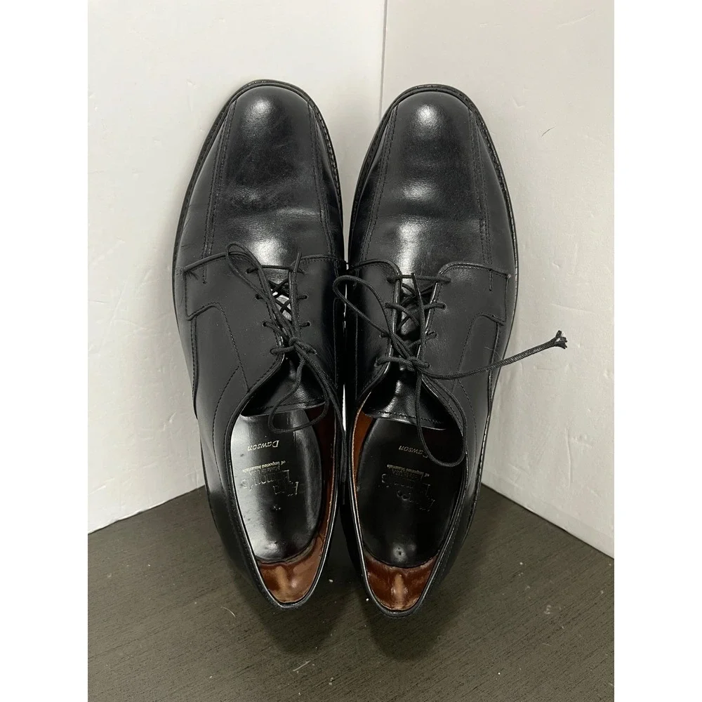 Allen Edmonds DAWSON Dress Shoes Drawstring Men's Size 10.5‎ Black